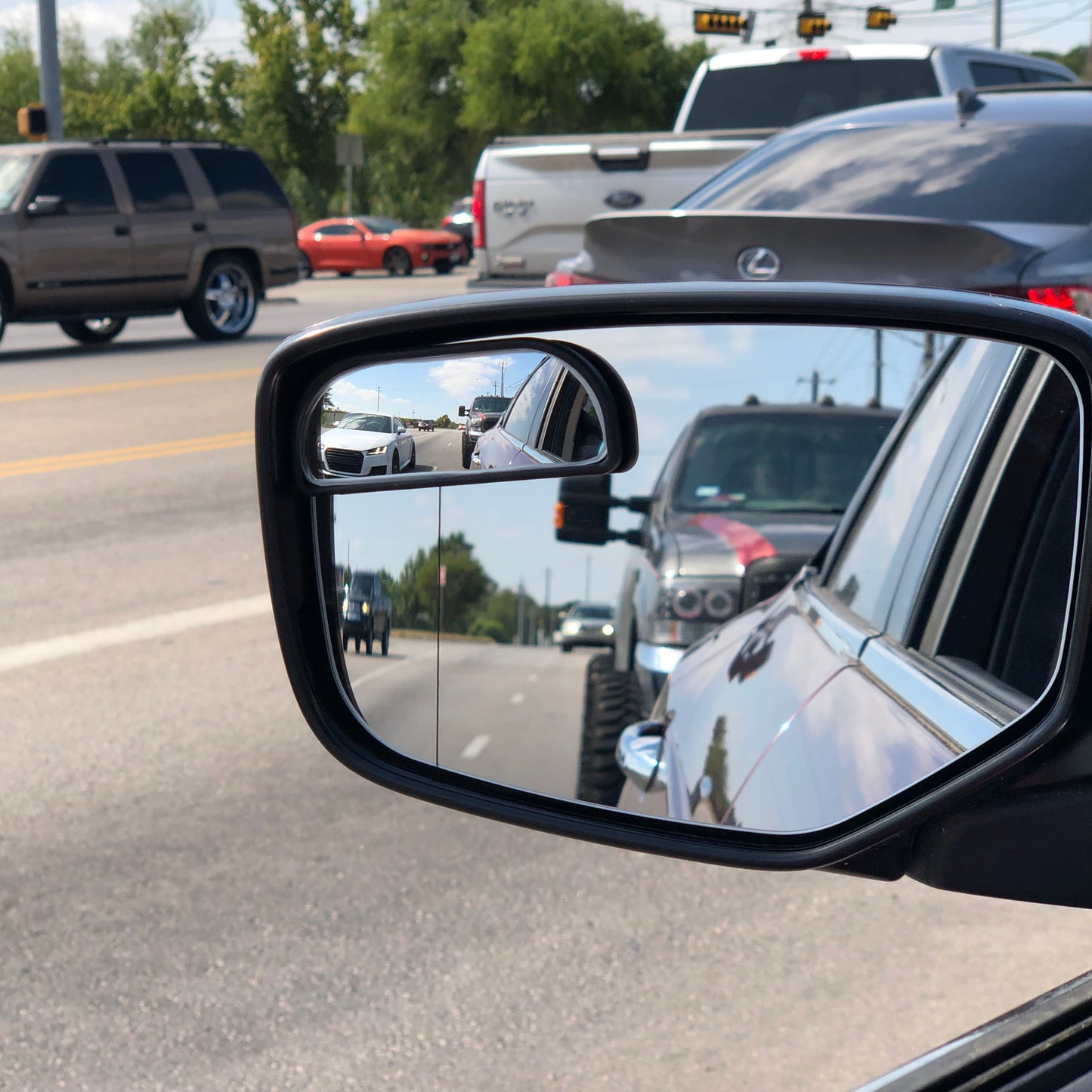 Model: NBSM-066 Semi Rectangular Blind Spot Mirrors